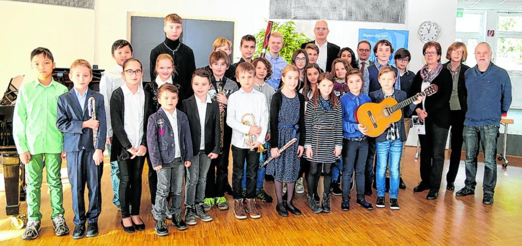 Beim Konzert in Heinsberg begeisterten junge Musiker, die beim Regionalwettbewerb "Jugend musiziert" mit einem ersten Preis bedacht wurden. Foto: Anna Petra Thomas
